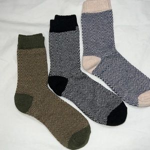 NWT Nordic Socks Set of THREE “MAGNUS”